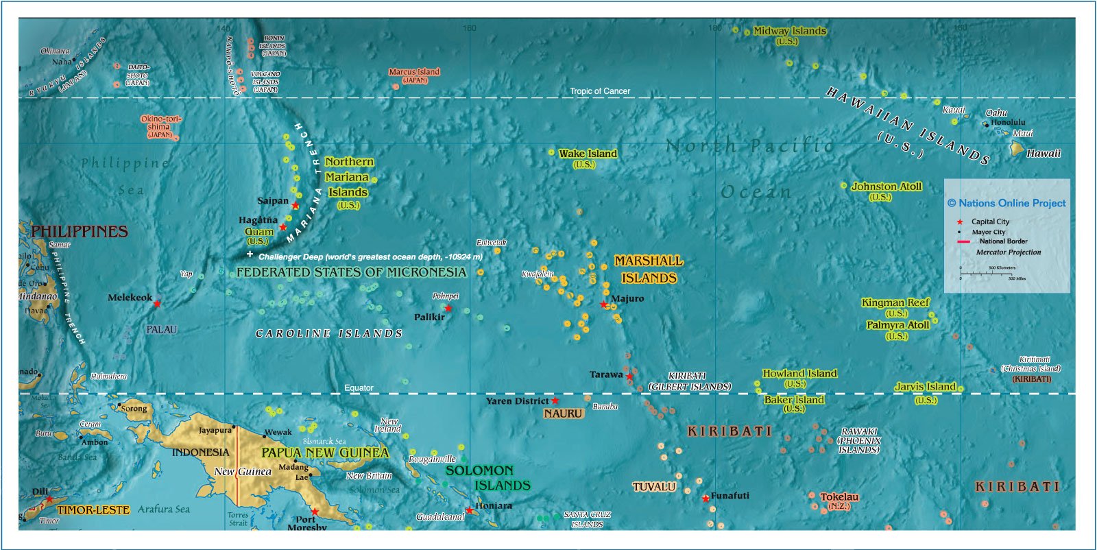 Island communities served by SAVA Lines